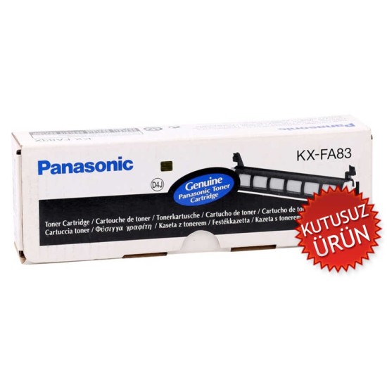 Panasonic KX-FA83 Siyah Orjinal Toner - KX-FL51 / KX-FL541 / KX-FLM651 Panasonic KX-FA83 Siyah Orjinal Toner - KX-FL51 / KX-FL541 / KX-FLM651