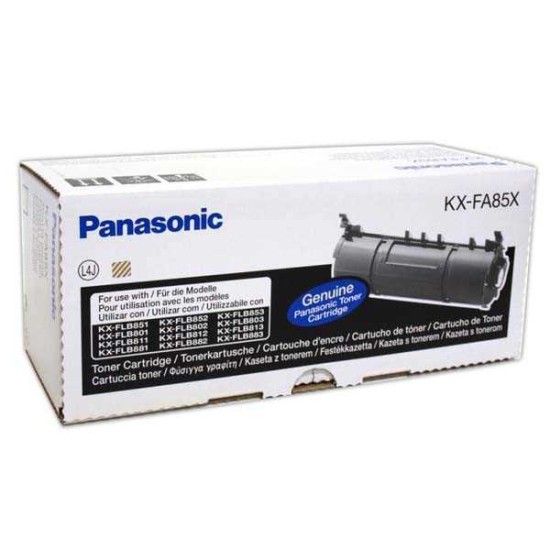 Panasonic KX-FA85X Siyah Orjinal Toner - KX-FL511 / KX-FL611 Panasonic KX-FA85X Siyah Orjinal Toner - KX-FL511 / KX-FL611