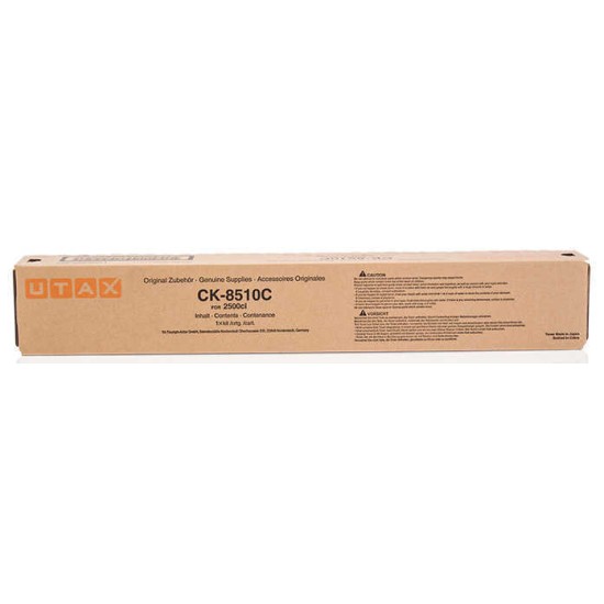 Utax CK-8510C 2500ci Mavi Orjinal Fotokopi Toneri Utax CK-8510C 2500ci Mavi Orjinal Fotokopi Toneri
