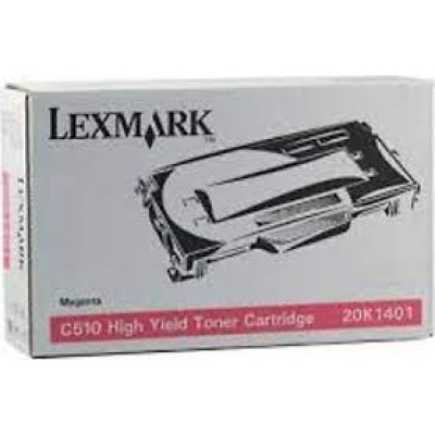 Lexmark 20K1401 Kırmızı Orjinal Toner