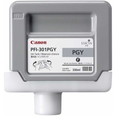 Canon PFI-301PGY Foto Gri Orjinal Kartuş 330 Ml. - iPF8000 / iPF8100