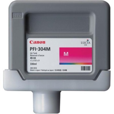 Canon PFI-304M Kırmızı Orjinal Kartuş 330 Ml. - iPF8300