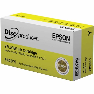 Epson C13S020451 PJIC5 Sarı Orjinal Kartuş - DiscProducer PP-100