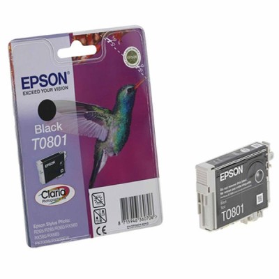 Epson C13T08014020 Siyah Orjinal Kartuş - Stylus Photo PX650