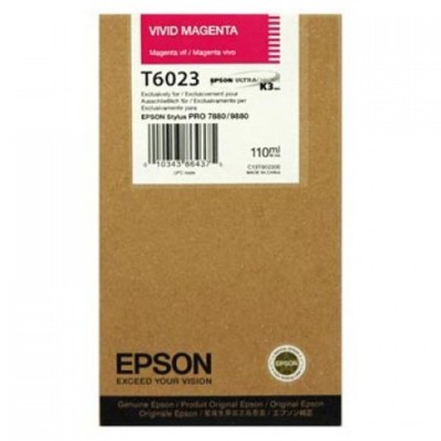 Epson C13T602300 Kırmızı Orjinal Kartuş - Stylus Pro 7800