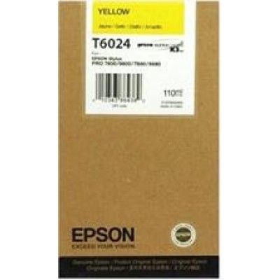 Epson C13T602400 Sarı Orjinal Kartuş - Stylus Pro 7800