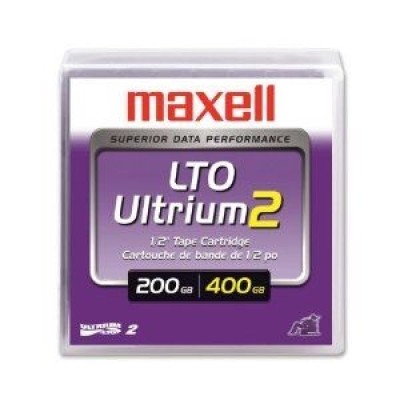 Maxell Lto-2 Ultrium 2 200 GB / 400 GB Data Kartuşu 609m, 12.65mm