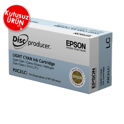 Epson C13S020448 Açık Mavi Orjinal Kartuş - DiscProducer PP-100