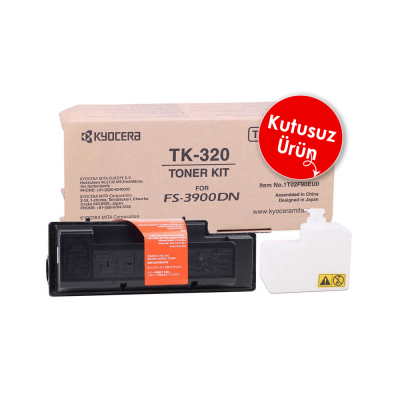 Kyocera TK-320 (1T02F90EU0) Siyah Orjinal Toner - FS-3900 / FS-4000
