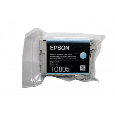 Epson C13T08054021 Açık Mavi Orjinal Kartuş - Stylus Photo PX650