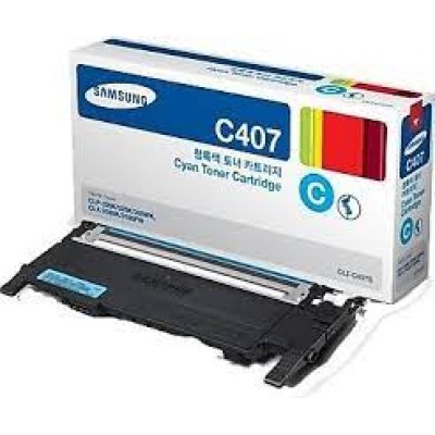 Samsung CLT-C407S Mavi Orjinal Toner - CLP-320 / CLP-325