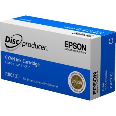 Epson C13S020447 PJIC1 Mavi Orjinal Kartuş - DiscProducer PP-100