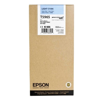 Epson C13T596500 (T5965) Açık Mavi Orjinal Kartuş - Stylus Pro 7700