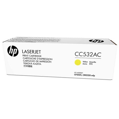 HP CC532AC (304A) Sarı Orjinal Toner - LaserJet CP2025n