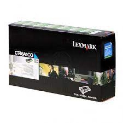 Lexmark C746A1CG Mavi Orjinal Toner - C746 / C748