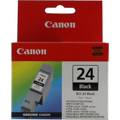 En ucuz Canon BCI-24BK (6881A009) Siyah Orjinal Kartuş - i250 / i320 satın al