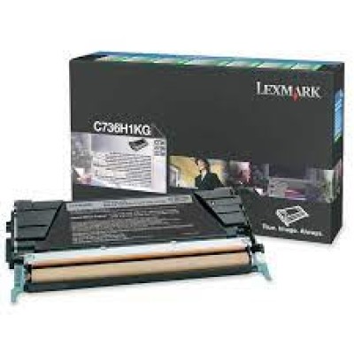 Lexmark C736H1KG Siyah Orjinal Toner - C736 / X736