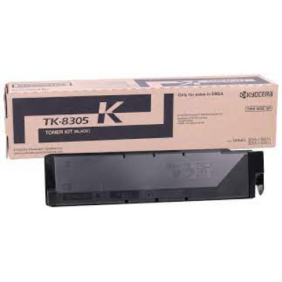Kyocera TK-8305K Siyah Orjinal Toner - TasKalfa 3050Ci / 3051Ci