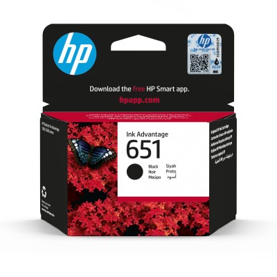 HP 651 C2P10AE Siyah Orijinal Mürekkep Kartuşu C2P10AE