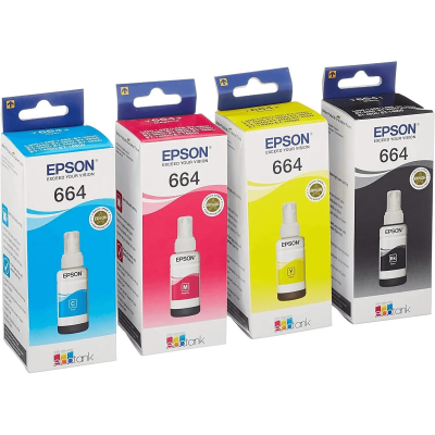 En ucuz Epson T664 Orijinal Mürekkep Seti satın al