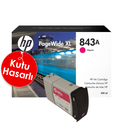 HP C1Q59A 843A Kırmızı Orjinal Kartuş Pagewide XL4100 U