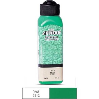 Artdeco 3612 Yeşil Akrilik Boya 140 ml