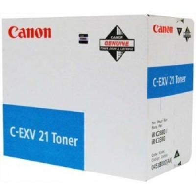 Canon C-EXV21C Mavi Orjinal Toner - IRC-2380 / IRC-2880