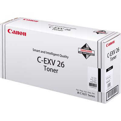 Canon C-EXV26 BK Siyah Orjinal Toner - IR-C1021 / IR-C1022