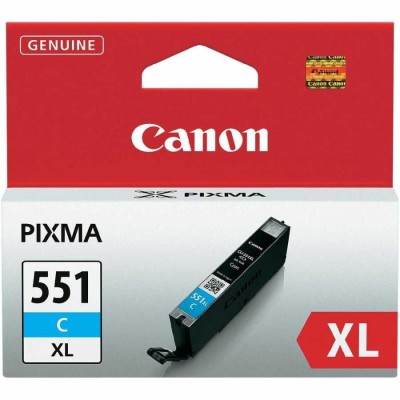 Canon CLI-551XL C Yüksek Kapasite Mavi Orjinal Kartuş - MG5450 / MG6350