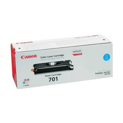 Canon CRG-701C (9286A003) Mavi Orjinal Toner - LBP5200 / MF8180