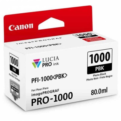 Canon PFI-1000PBK 0546C001 Foto Siyah Orjinal Kartuş