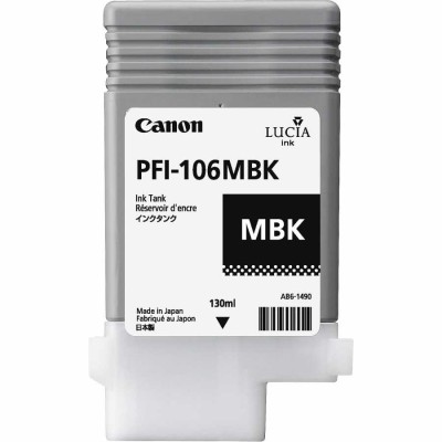 Canon PFI-106MBK Mat Siyah Orjinal Kartuş - IPF6300 / IPF6400