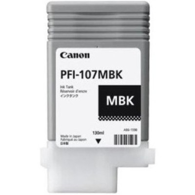 Canon PFI-107MBK (6704B001) Mat Siyah Orjinal Kartuş - iPF680 / iPF685