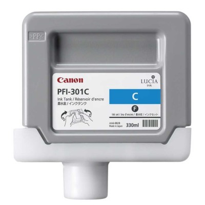 Canon PFI-301C 1487B001 Mavi Orjinal Kartuş 330 Ml.