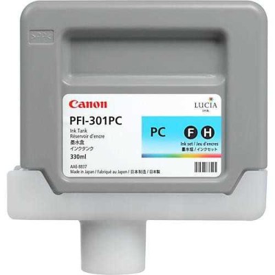 Canon PFI-301PC Foto Mavi Orjinal Kartuş 330 Ml. - iPF8000 / iPF8100