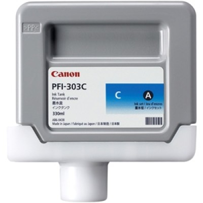 Canon PFI-303C (2959B001) Mavi Orjinal Kartuş - iPF810 / iPF815