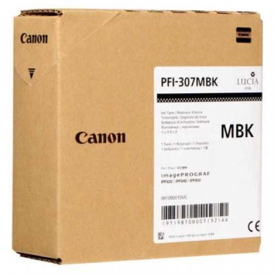 Canon PFI-307MBK Mat Siyah Orjinal Kartuş - iPF830 / iPF840