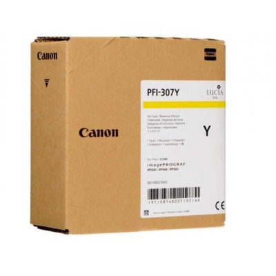Canon PFI-307Y Sarı Orjinal Kartuş - iPF830 / iPF840