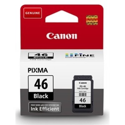 Canon PG-46 (9059B001AA) Siyah Orjinal Kartuş - E404 / E3340