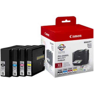 Canon PGI-2500XL BK/CMY (9254B004) Multipack 4lü Set Kartuş - iB4050 / MB5050