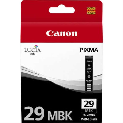 Canon PGI-29MBK (4868B001) Mat Siyah Orjinal Kartuş - Pixma Pro 1