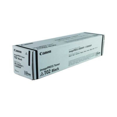 Canon T02 Siyah Orjinal Toner - ImagePress C8000VP / C10000VP
