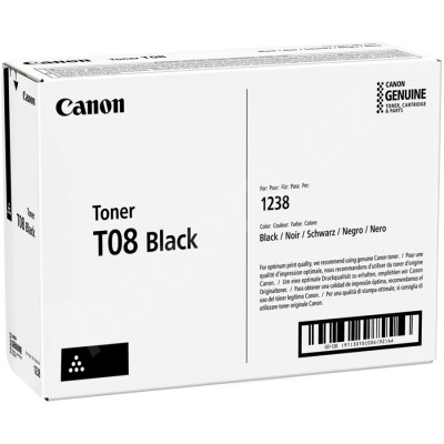 Canon T08 (3010C006) Siyah Orjinal Toner - LBP1238 / MF1238