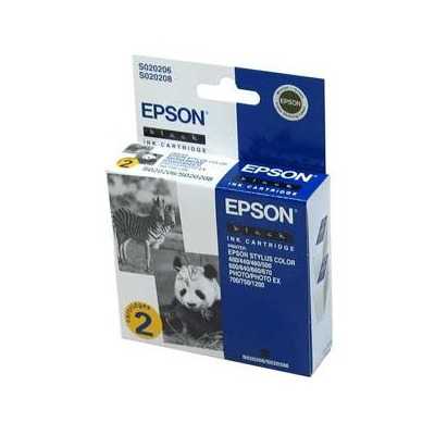 Epson C13S020206 / C13S020208 Siyah Orjinal Kartuş - Stylus 400