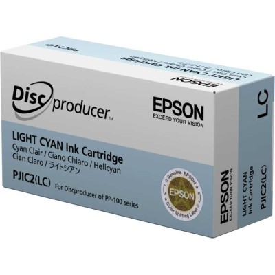 Epson C13S020448 PJIC2(LC) Açık Mavi Orjinal Kartuş - DiscProducer PP-100