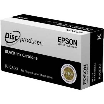 Epson C13S020452 PJIC6 Siyah Orjinal Kartuş - DiscProducer PP-100