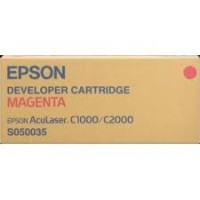 Epson C13S050035 C1000/C2000 Kırmızı Orjinal Toner