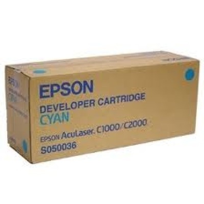 Epson C13S050036 C1000/C2000 Mavi Orjinal Toner
