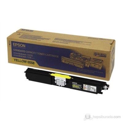 Epson C13S050558 Sarı Orjinal Toner Standart Kapasite - CX16 / C1600