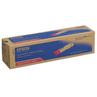 Epson C13S050657 Kırmızı Orjinal Toner Yüksek Kapasiteli